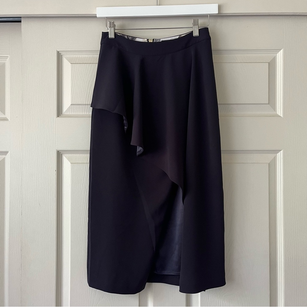 Ted Baker Daffine Blue Midi Skirt